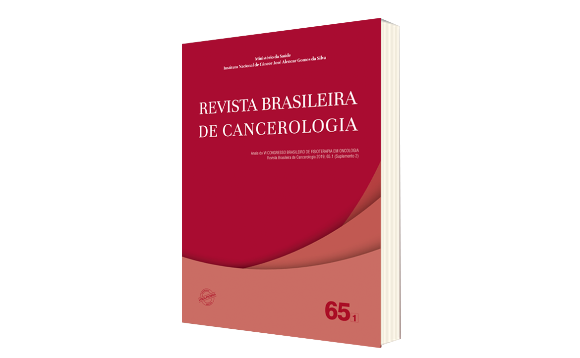 					Visualizar v. 65 n. 1 Supl. 2 (2019): Suplemento 2 - Anais do VI Congresso Brasileiro de Fisioterapia em Oncologia
				