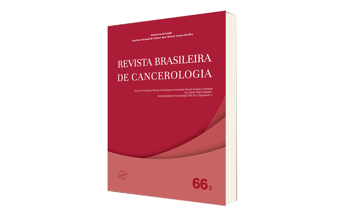 					Visualizar v. 66 n. 3 Supl. 1 (2020): Suplemento 1 - Anais do IV Congresso Nacional de Oncologia da Associação Presente de Apoio a Pacientes com Câncer “Padre Tiãozinho”
				